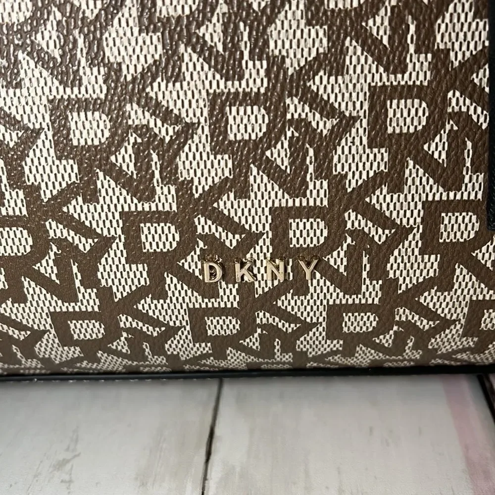 Dkny beige brown